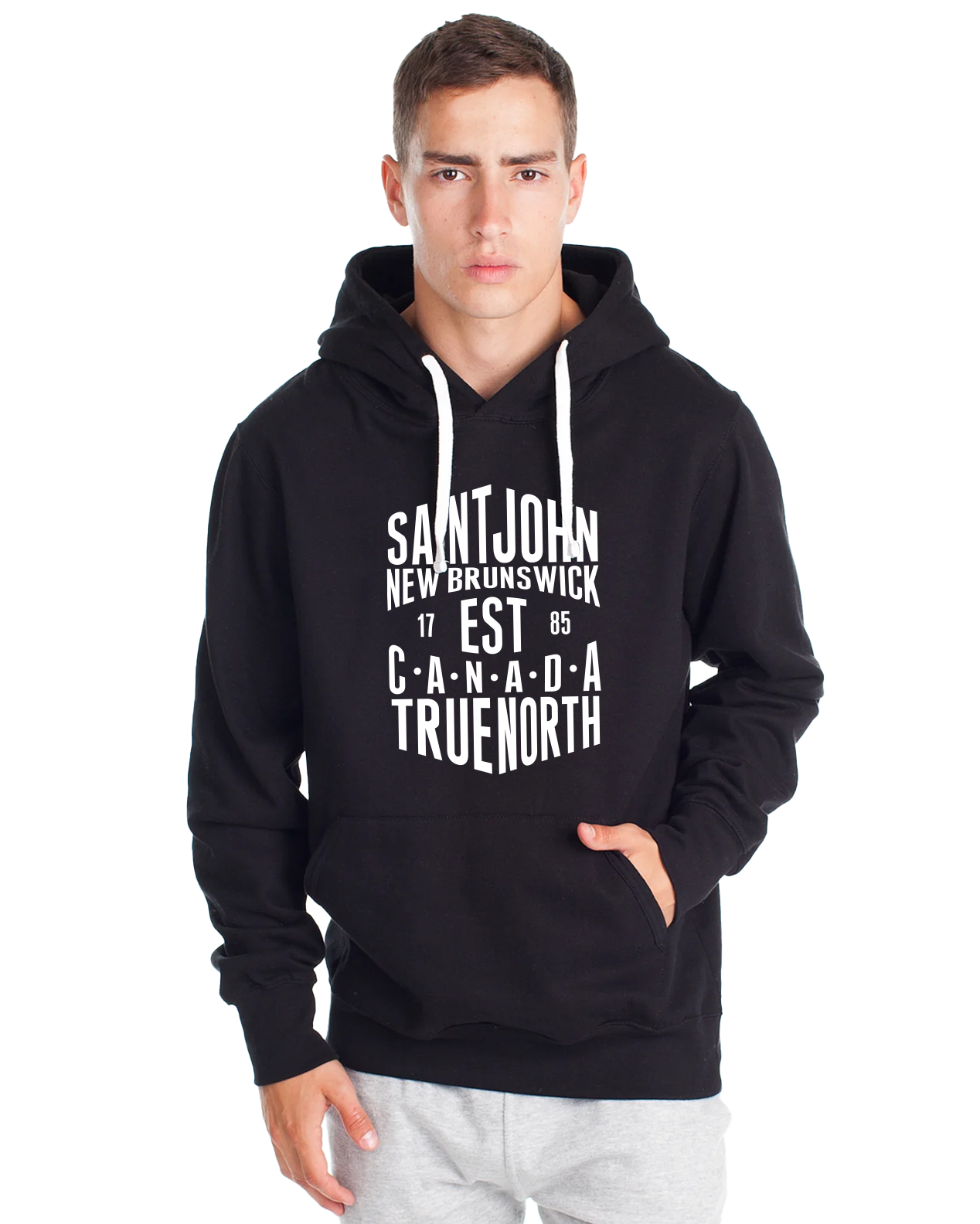 EST. 1785 Pullover Hoodie (Black)
