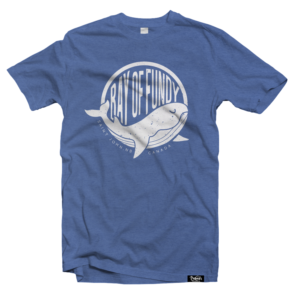 Bay of Fundy T-shirt (Heather Blue)