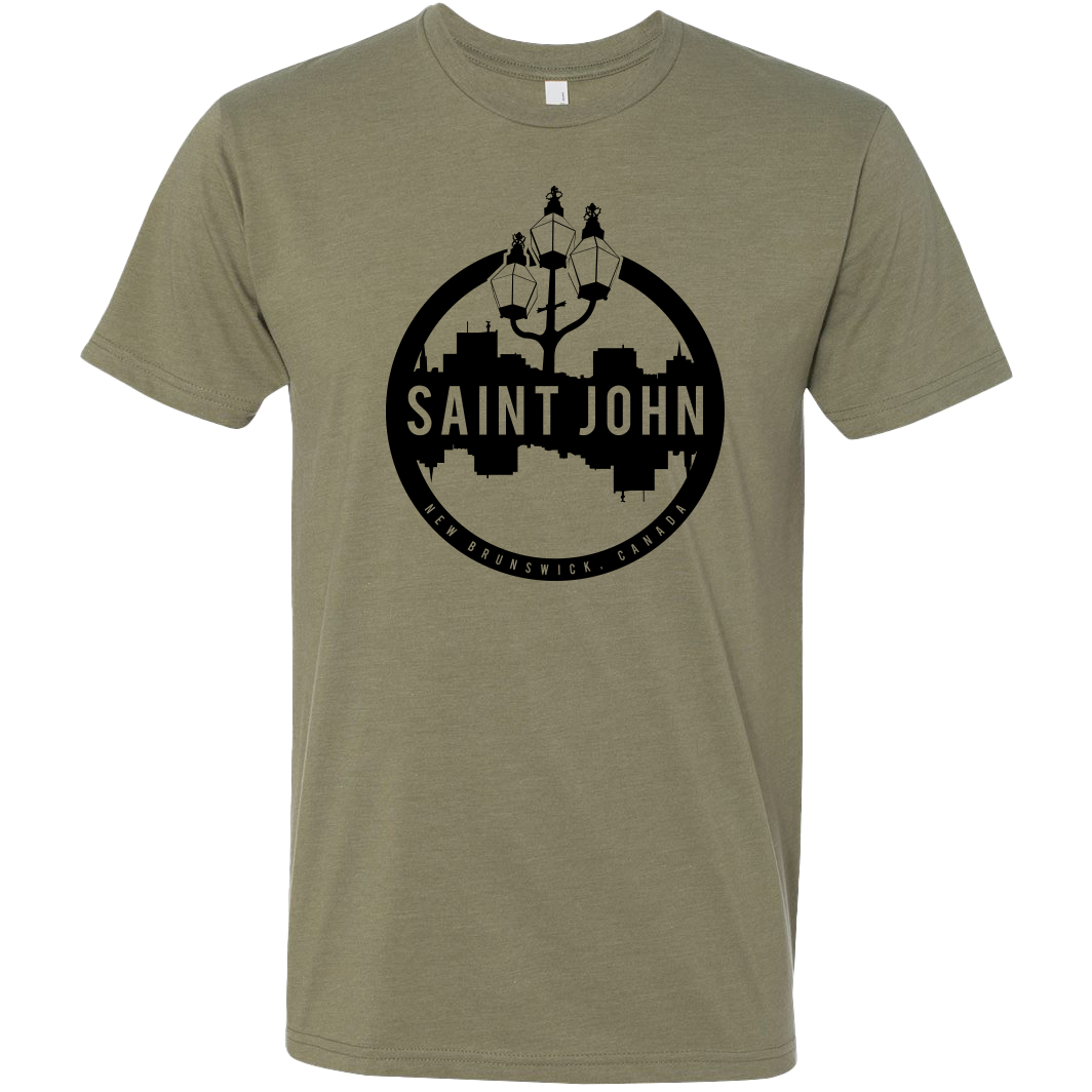 Saint John 3 Sisters T-shirt Olive